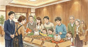 平安会館ナゴヤ港斎苑　野菜詰め放題